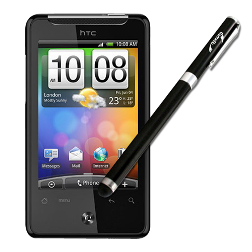 HTC Gratia compatible Precision Tip Capacitive Stylus with Ink Pen