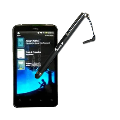 Gomadic Precision Tip Capacitive Stylus Pen designed for the HTC Kingdom (Black Color) - Lifetime Warranty