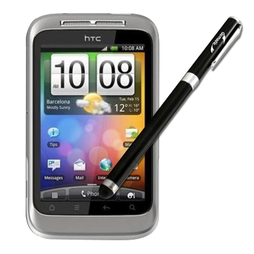 HTC Wildfire S compatible Precision Tip Capacitive Stylus with Ink Pen