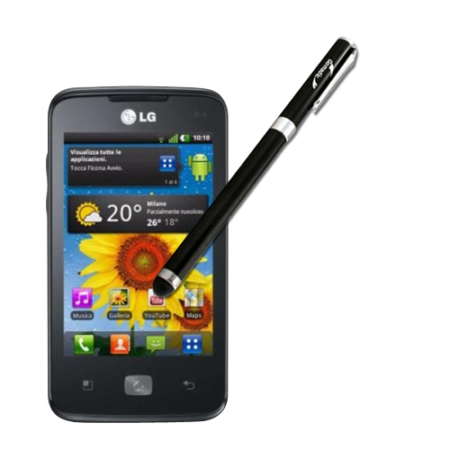 LG Optimus Hub compatible Precision Tip Capacitive Stylus with Ink Pen