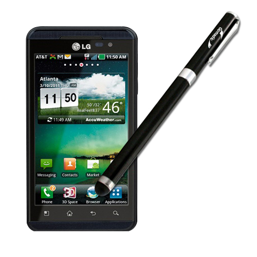 LG Thrill 4G compatible Precision Tip Capacitive Stylus with Ink Pen