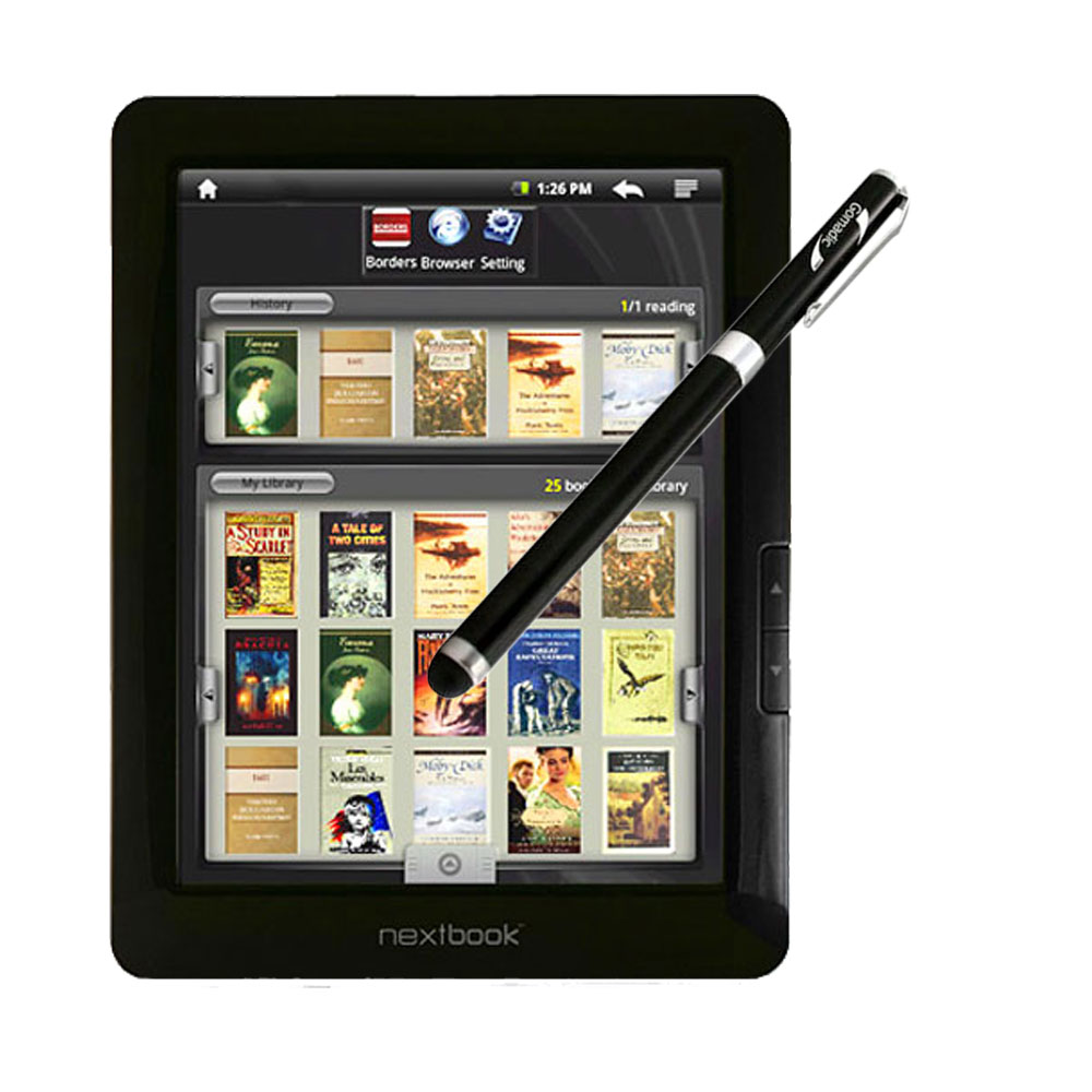 Nextbook Next2 Tablet compatible Precision Tip Capacitive Stylus with Ink Pen
