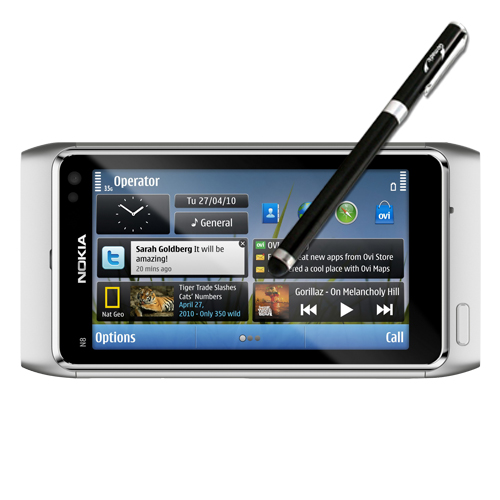 Nokia N8 / N98 compatible Precision Tip Capacitive Stylus with Ink Pen