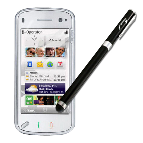 Nokia N97 compatible Precision Tip Capacitive Stylus with Ink Pen