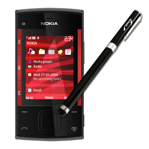 Nokia X3 compatible Precision Tip Capacitive Stylus with Ink Pen