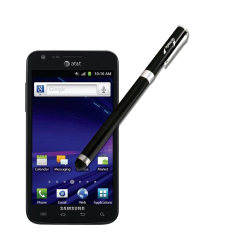 Samsung Galaxy S II Skyrocket compatible Precision Tip Capacitive Stylus with Ink Pen