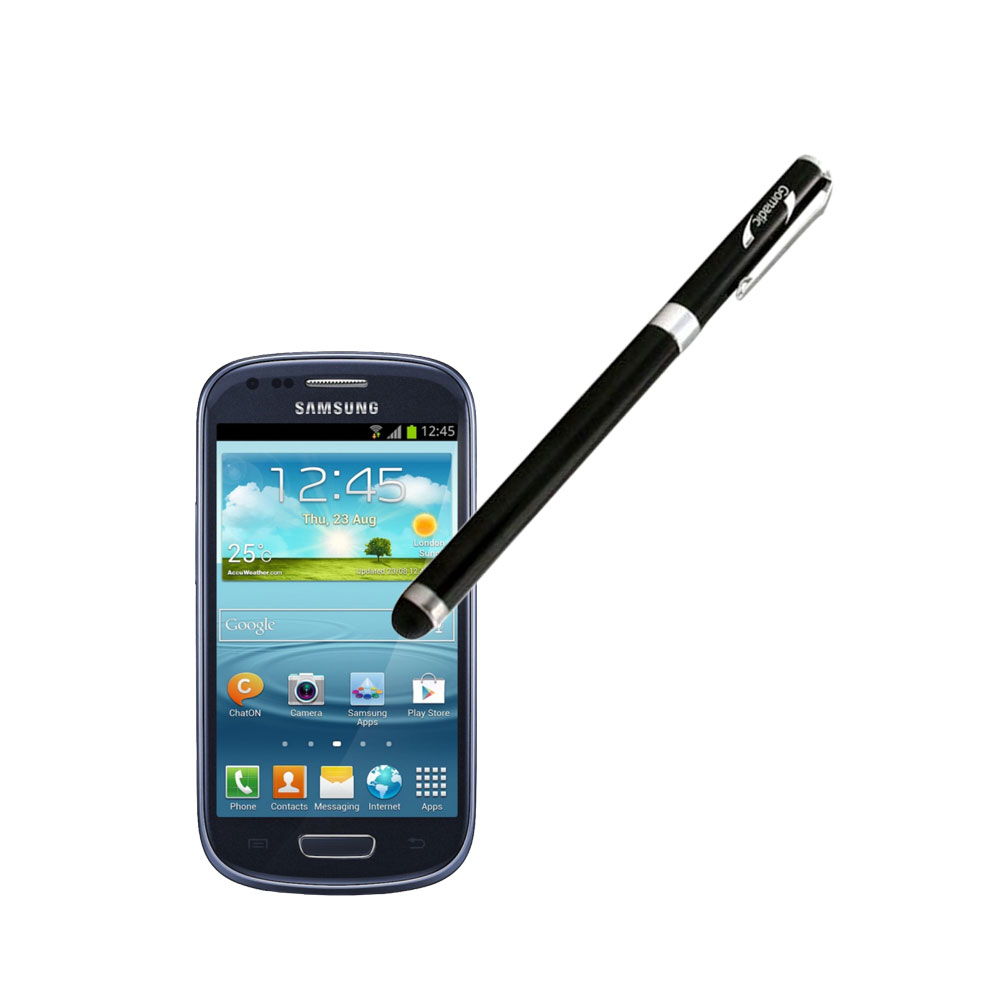 Samsung Galaxy S III mini compatible Precision Tip Capacitive Stylus with Ink Pen