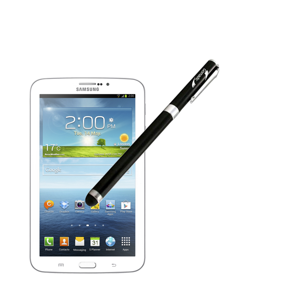 Samsung Galaxy Tab 3 compatible Precision Tip Capacitive Stylus with Ink Pen