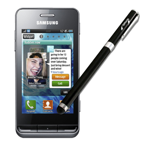 Samsung Wave 723 compatible Precision Tip Capacitive Stylus with Ink Pen