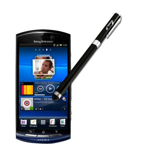 Sony Ericsson Xperia neo V compatible Precision Tip Capacitive Stylus with Ink Pen