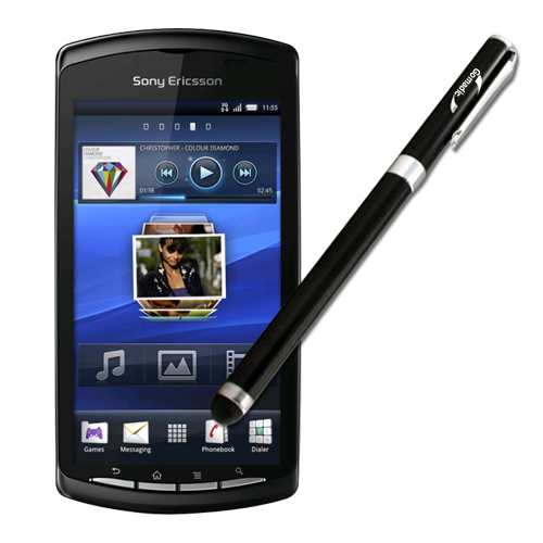 Sony Ericsson Xperia Play compatible Precision Tip Capacitive Stylus with Ink Pen