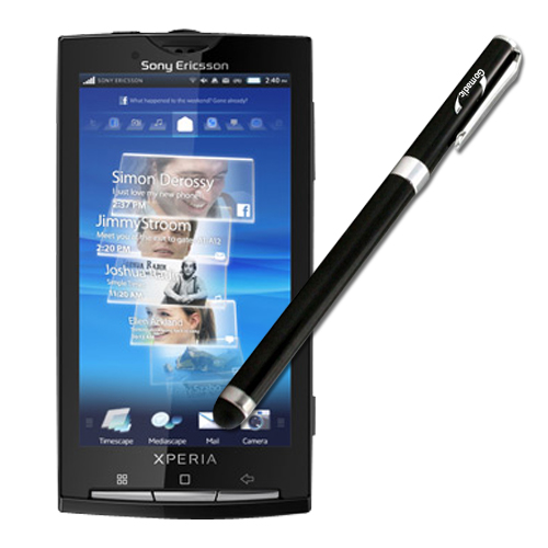 Sony Ericsson Xperia X10 compatible Precision Tip Capacitive Stylus with Ink Pen