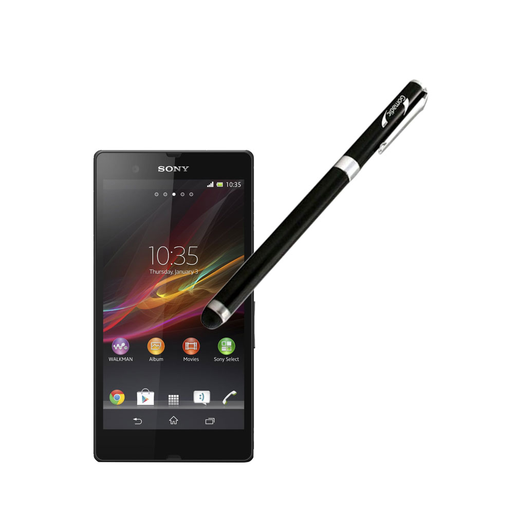Sony Xperia Z compatible Precision Tip Capacitive Stylus with Ink Pen