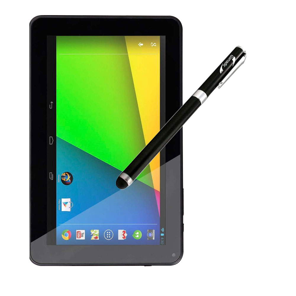 Tablet Express Dragon Touch 9 inch A13 MID948B compatible Precision Tip Capacitive Stylus with Ink Pen