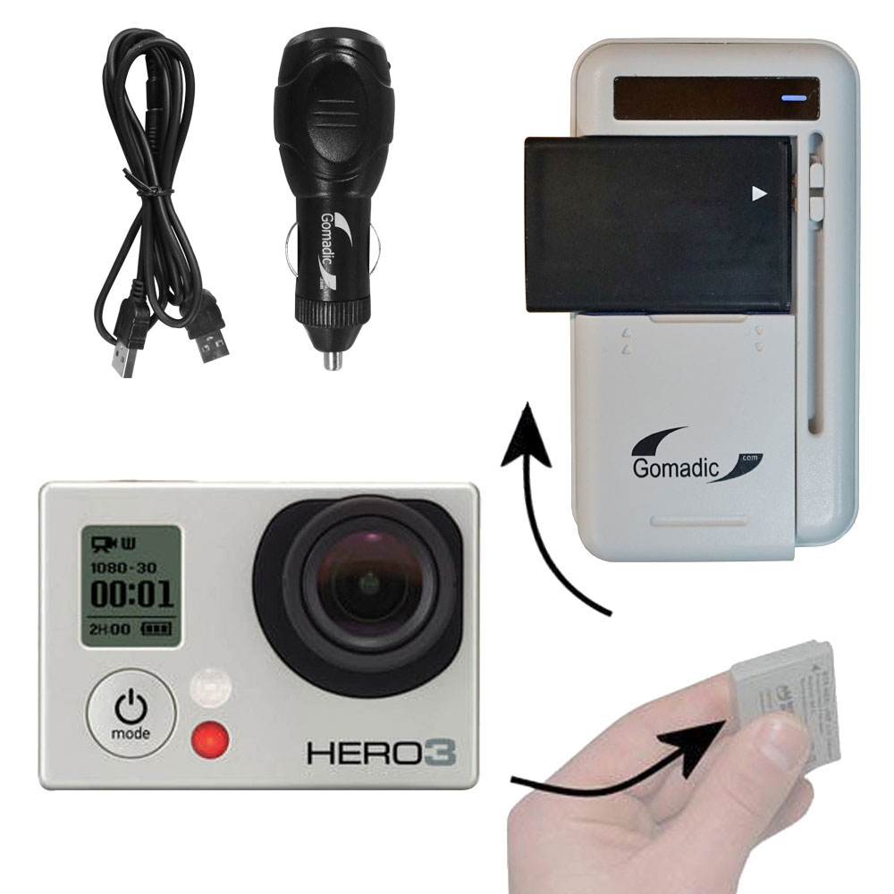 Gomadic High Capacity Rechargeable External Battery Pack suitable for