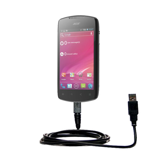 USB Cable compatible with the Acer Liquid Glow