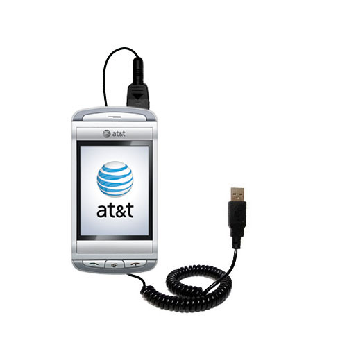 Coiled USB Cable compatible with the AT&T QuickFire GTX75G