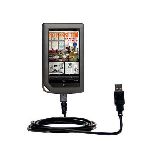USB Data Cable compatible with the Barnes and Noble Nook Color / NookColor