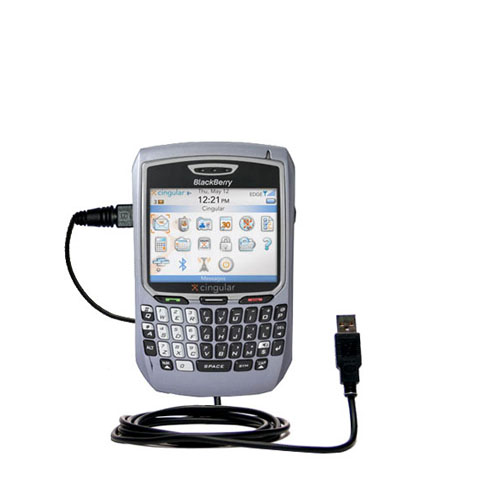 USB Cable compatible with the Blackberry 8700c