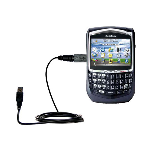 USB Power Port Ready design and uses TipExchange Gomadic compact and retractable USB Charge cable for Samsung I8700 