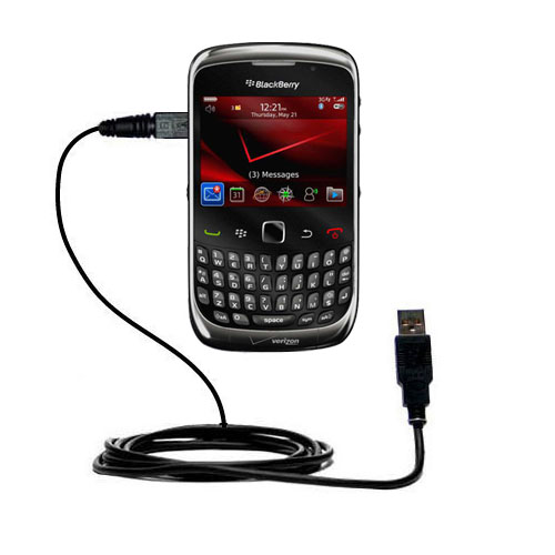 USB Cable compatible with the Blackberry Curve 3G 9330