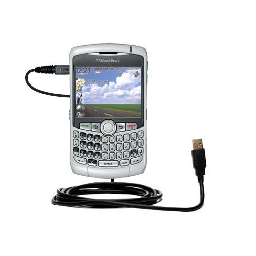 USB Cable compatible with the Blackberry Curve