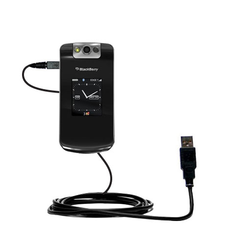 USB Cable compatible with the Blackberry Pearl Flip