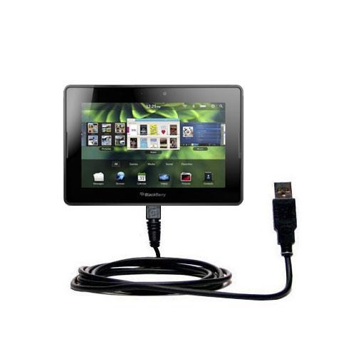 USB Cable compatible with the Blackberry Playbook Tablet