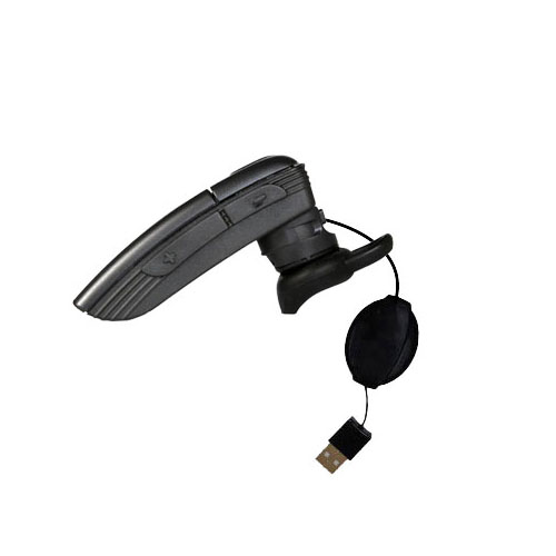 Retractable USB Power Port Ready charger cable designed for the BlueAnt Endure and uses TipExchange