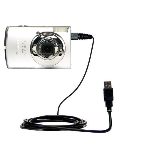 USB Kabel für Canon Ixus 860 IS DigitalkameraDatenkabelLänge 2m 