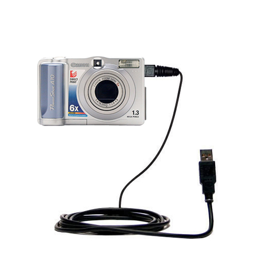USB Data Cable compatible with the Canon Powershot A10