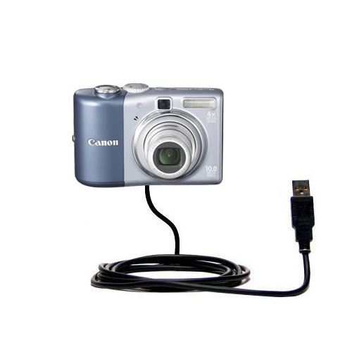 USB Data Cable compatible with the Canon PowerShot A1000 IS