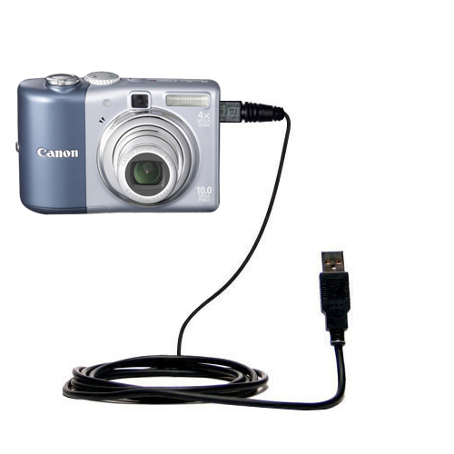 USB Data Cable compatible with the Canon Powershot A1000