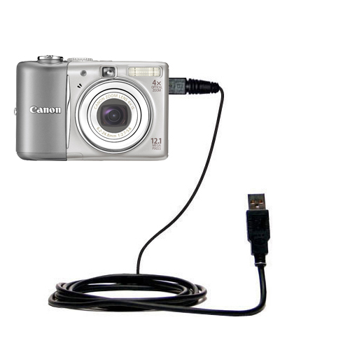 USB Data Cable compatible with the Canon Powershot A1100