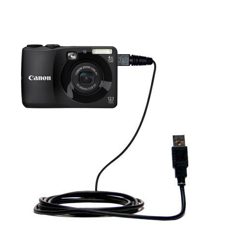 USB Data Cable compatible with the Canon Powershot A1200