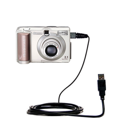 USB Data Cable compatible with the Canon Powershot A20