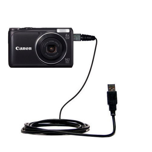 USB Data Cable compatible with the Canon Powershot A2200