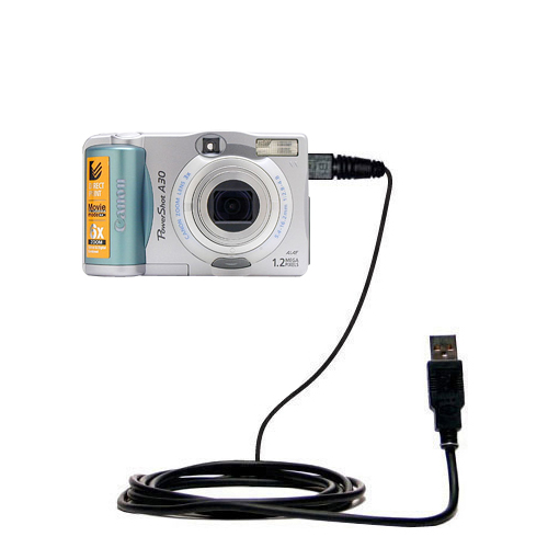 USB Data Cable compatible with the Canon Powershot A30