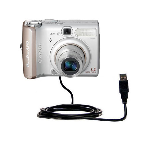 USB Data Cable compatible with the Canon PowerShot A510