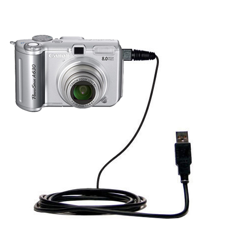 USB Data Cable compatible with the Canon Powershot A630