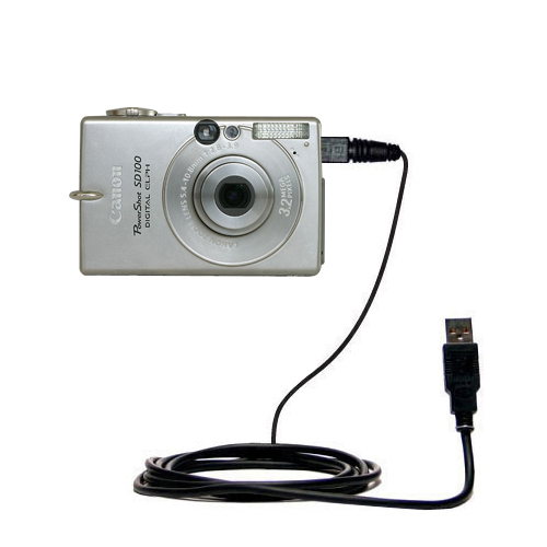 USB Data Cable compatible with the Canon Powershot SD100