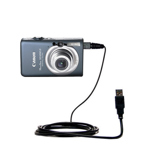 USB Data Cable compatible with the Canon Powershot SD1200 IS