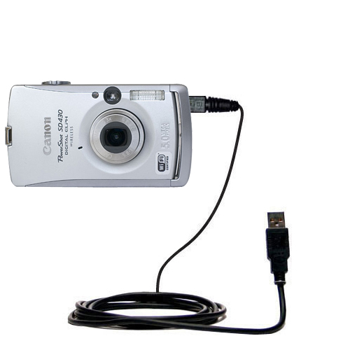 USB Data Cable compatible with the Canon Powershot SD430