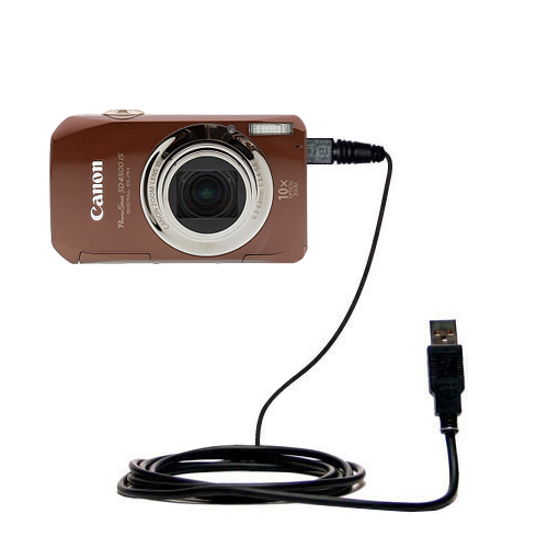 USB Data Cable compatible with the Canon Powershot SD4500 IS