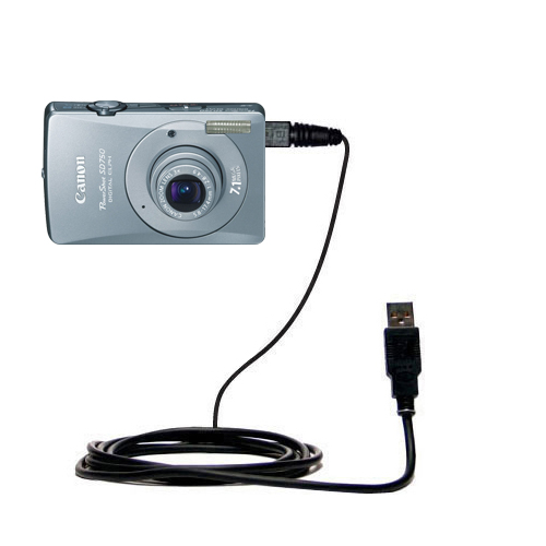 USB Data Cable compatible with the Canon Powershot SD750