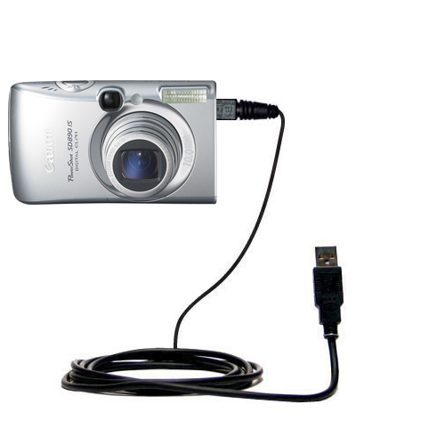 USB Data Cable compatible with the Canon Powershot SD890 IS