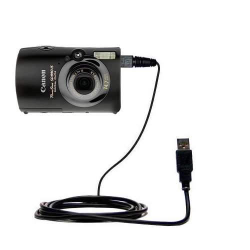 USB Data Cable compatible with the Canon Powershot SD990 IS