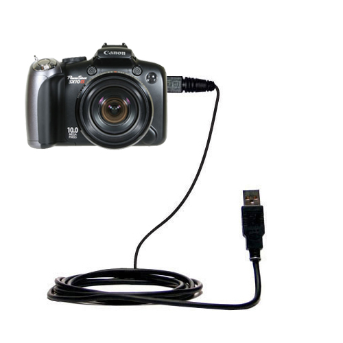 USB Data Cable compatible with the Canon Powershot SX10 IS