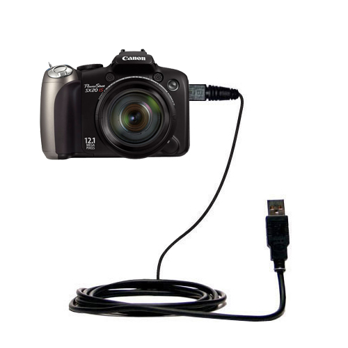 USB Data Cable compatible with the Canon Powershot SX20 IS