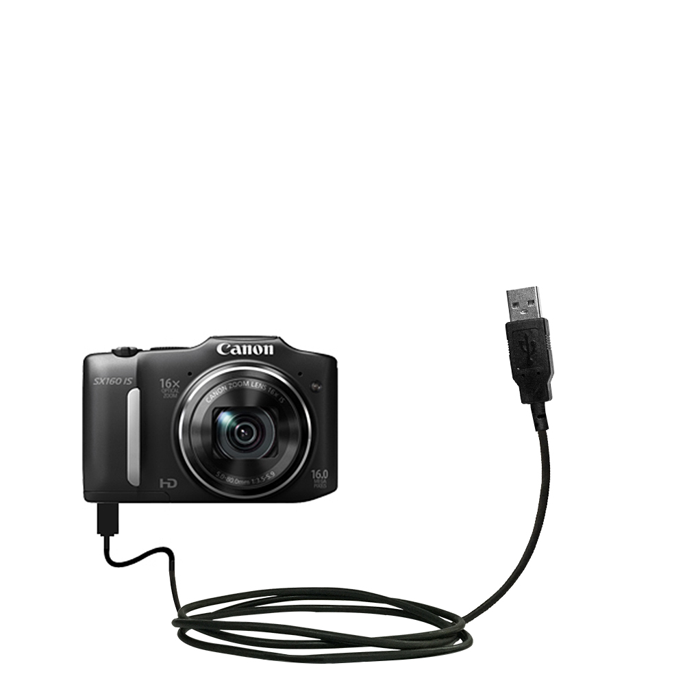 USB Data Cable compatible with the Canon Powershot SX260 SX280